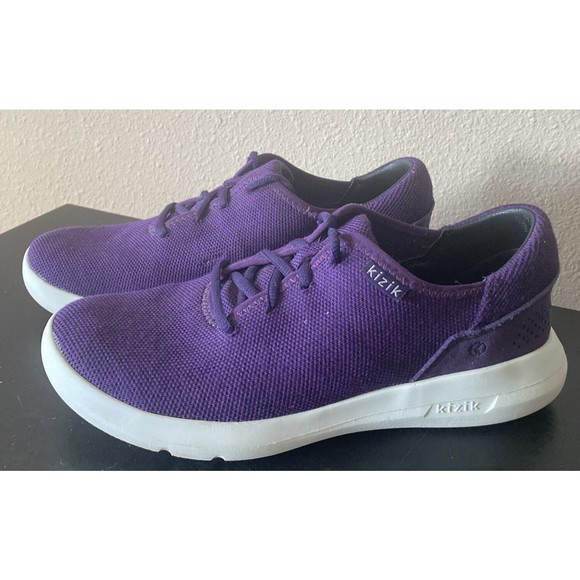 Kizik Shoes Kizik Womens 8 Madrid Eco Knit Hand Free Sneaker Purple
